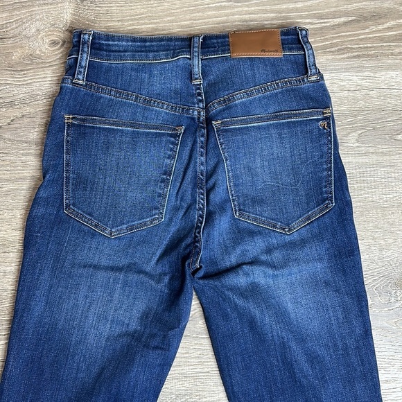 Madewell Women’s Curvy High Rise Skinny Jeans Blue Sz 26 Tall - Picture 5 of 11